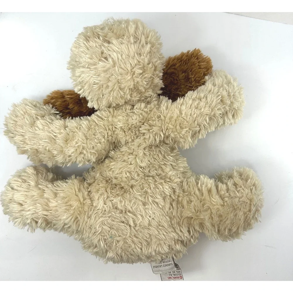 Gund Gibson Kidcore Shaggy Dog Plush 13 Inch Y2K Soft Toy Brown Cream Puppy